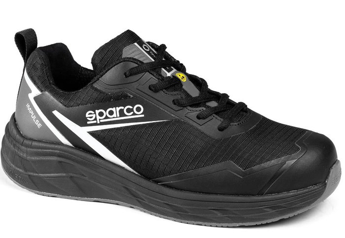 Sparco Impulse Chris Zapato deportivo de seguridad Negro/Gris Talla 39