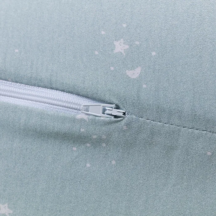 Tineo TIN3275052061614 Almohada de Maternidad de Algodón Verde Agua Estrellas