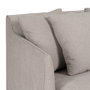Sofá Taupe Tejido Salón 237 X 91 X 78 cm