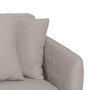 Sofá Taupe Tejido Salón 237 X 91 X 78 cm
