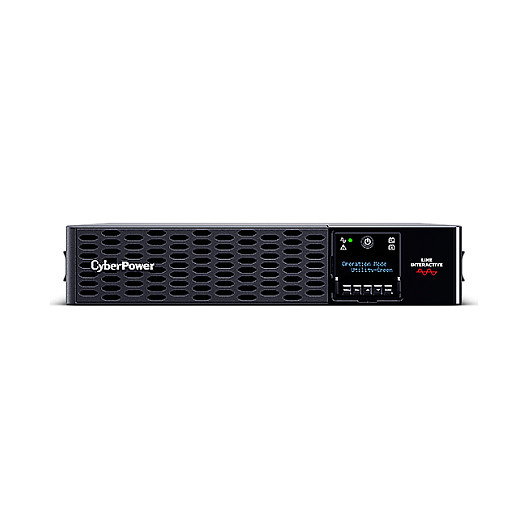 CyberPower PR3000ERTXL2UC - SAI/Sistema UPS Profesional en Rack/Torre 2U, 3000VA/3000W, Salida Onda Sinusoidal Pura, Regulación AVR, 8 Salidas AC, Puerto USB y LAN