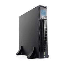 Green Cell SAI/UPS RTII-Rack 2000VA 1800W Doble Conversión, Onda Sinusoidal Pura 110-290V para Montaje en Rack, Negro