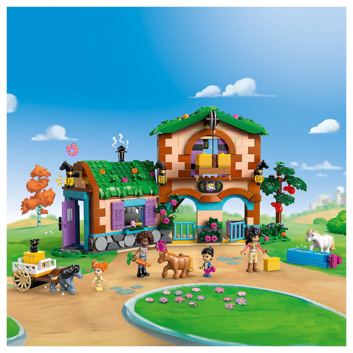 LEGO Friends Rancho de ponis y establos, 727 piezas