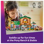 LEGO Friends Rancho de ponis y establos, 727 piezas