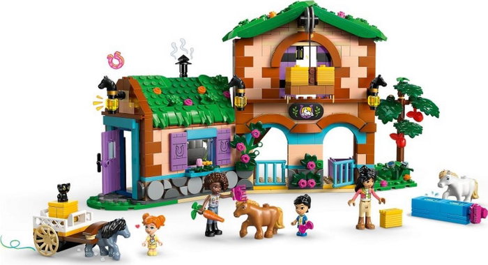 LEGO Friends Rancho de ponis y establos, 727 piezas