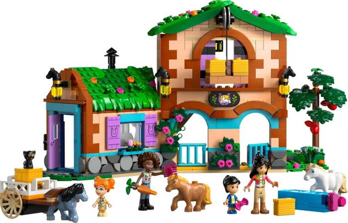 LEGO Friends Rancho de ponis y establos, 727 piezas