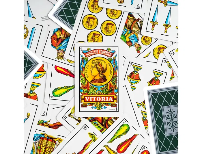 Baraja Fournier española nº27 40 cartas estuche de plástico