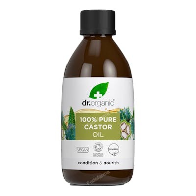 DR. ORGANIC Aceite de Ricino 100% puro 250 ml DR. ORGANIC Aceite de Ricino 100% puro 250 ml