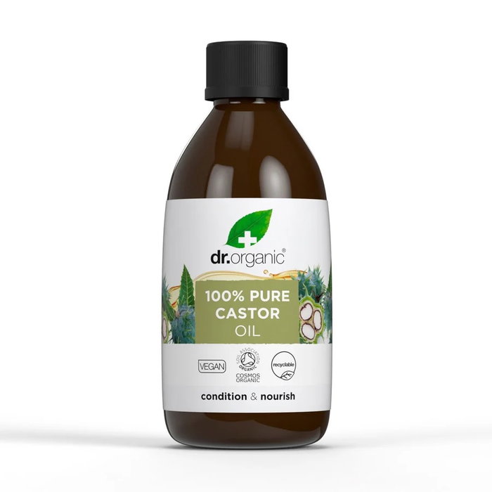 DR. ORGANIC Aceite de Ricino 100% puro 250 ml DR. ORGANIC Aceite de Ricino 100% puro 250 ml
