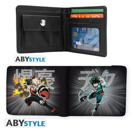 Abystyle Cartera My Hero Academia Izuku Midoriya Vinilo 22cm