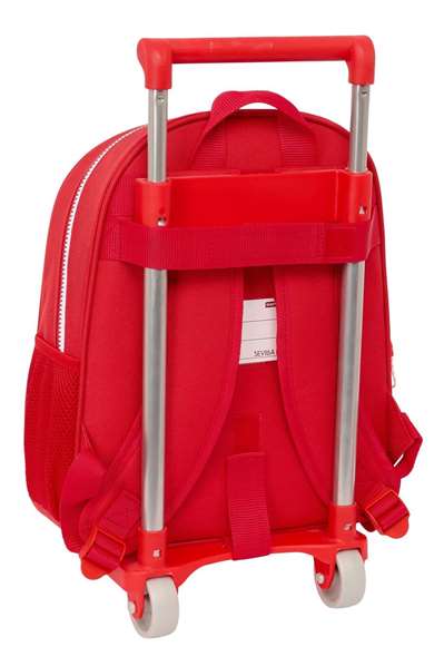 Sevilla FC Moch 006 con carro 705, mochila de viaje club de fútbol 28x34x10 cm, producto en español