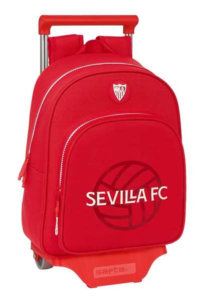 Sevilla FC Moch 006 con carro 705, mochila de viaje club de fútbol 28x34x10 cm, producto en español