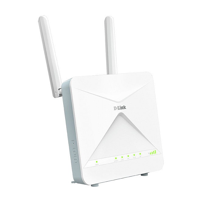 D-Link G415/E Eagle Pro UMTS/4G/LTE Mobile Hotspot, Router de Sobremesa Wi-Fi 6 Doble Banda 1201 Mbit/s, Azul y Blanco