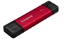 Kingston XS2000 Dual Portable SSD 2TB - USB-C y USB-A 3.2 Gen 2, 1050MB/s, Metal - Negro/Rojo