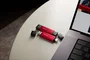 Kingston XS2000 Dual Portable SSD 2TB - USB-C y USB-A 3.2 Gen 2, 1050MB/s, Metal - Negro/Rojo