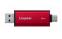Kingston External SSD Dual Portable 2TB / SPSD/2TB, Negro y Rojo