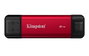 Kingston External SSD Dual Portable 2TB / SPSD/2TB, Negro y Rojo