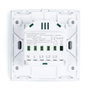 Interruptor Inteligente Táctil Cristal 3 Vía 1800W Compatible Google Home/Alexa