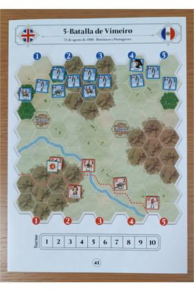 Batallas Napoleónicas En La Península  (Libro-Juego)