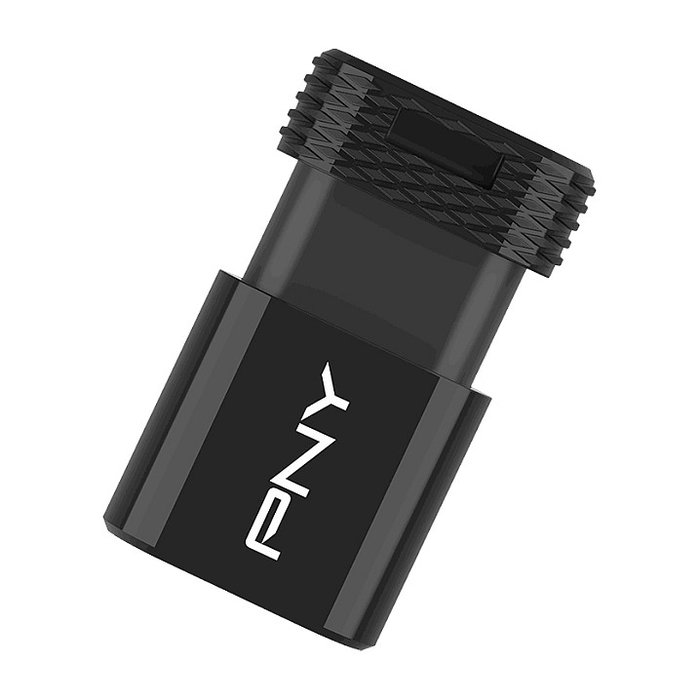 PNY Technologies Elite-X Fit 128 GB USB Tipo C 3.2 Gen 1 Pendrive Negro, Velocidad Lectura 200 MB/s, Incluye Llavero