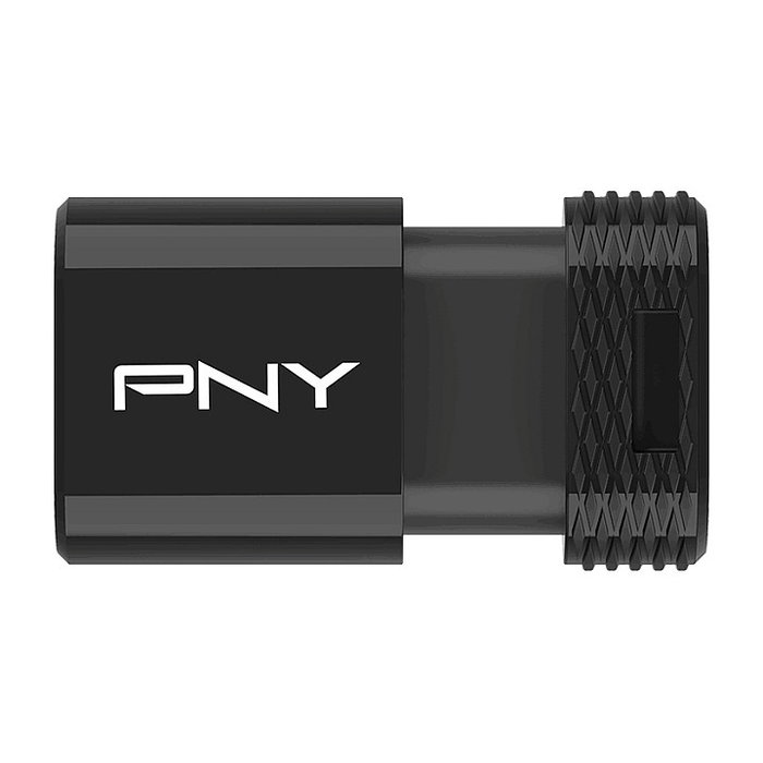 PNY Technologies Elite-X Fit 128 GB USB Tipo C 3.2 Gen 1 Pendrive Negro, Velocidad Lectura 200 MB/s, Incluye Llavero