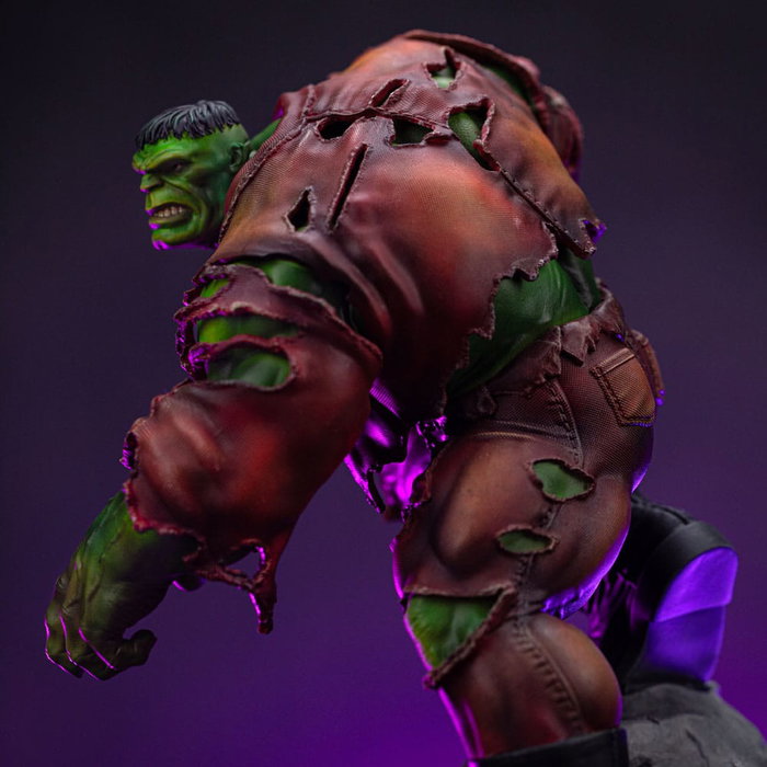 Marvel Estatua 1/10 BDS Art Scale Infinity Gauntlet Hulk Deluxe Diorama 32 cm