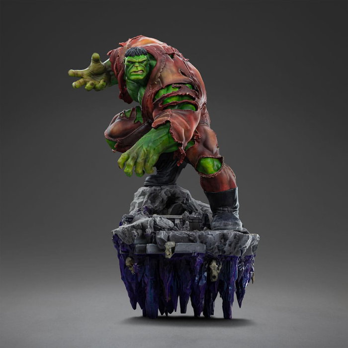 Marvel Estatua 1/10 BDS Art Scale Infinity Gauntlet Hulk Deluxe Diorama 32 cm