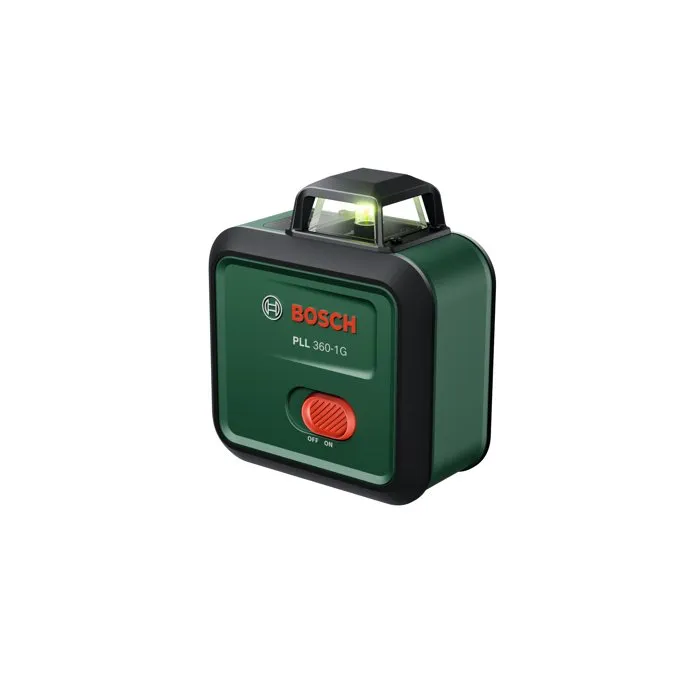 Bosch Láser de línea PLL 360-1 - Incluye trípode TT120, estuche y baterías (BOS4053423327441)