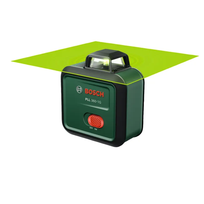 Bosch Láser de línea PLL 360-1 - Incluye trípode TT120, estuche y baterías (BOS4053423327441)