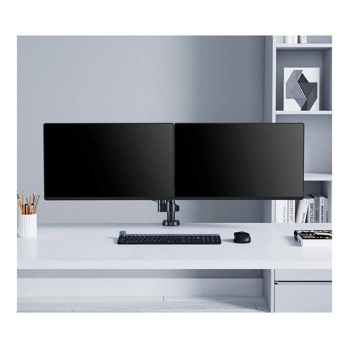 MANHATTAN Tischhalterung Gasdruckfeder Kugelgelenk für zwei Monitore bis 81,28cm (48,18-81,28cm) 17-32 Zoll max. 8kg pro Arm MANHATTAN Tischhalterung Gasdruckfeder Kugelgelenk für zwei Monitore bis 81,28cm (48,18-81,28cm) 17-32 Zoll max. 8kg pro Arm