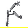MANHATTAN Tischhalterung Gasdruckfeder Kugelgelenk für zwei Monitore bis 81,28cm (48,18-81,28cm) 17-32 Zoll max. 8kg pro Arm