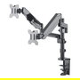 MANHATTAN Tischhalterung Gasdruckfeder Kugelgelenk für zwei Monitore bis 81,28cm (48,18-81,28cm) 17-32 Zoll max. 8kg pro Arm