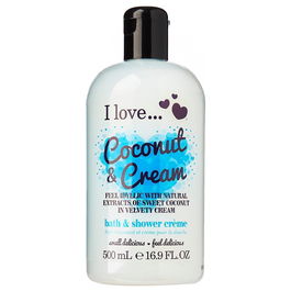 Coconut & Cream, Nutritivo, Crema de ducha, 500 ml