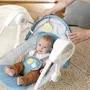 Ingenuity Columpio Portátil Sun Valley Canopy ING74451169050 con Toldo, 2 Juguetes, Asiento Reclinable 2 Posiciones - Gris Unisex 0-9 Meses
