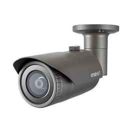 Hanwha Techwin QNO-6012R1 Cámara IP de Seguridad Wisenet Bullet 2MP IR Exterior/Interior IP66 WDR Visión Nocturna