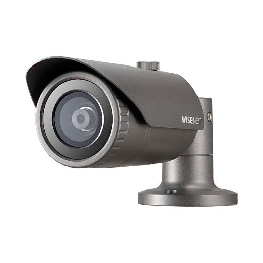 Hanwha Techwin QNO-6012R1 Cámara IP de Seguridad Wisenet Bullet 2MP IR Exterior/Interior IP66 WDR Visión Nocturna