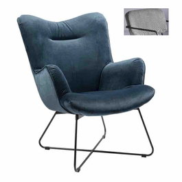 DKD Home Decor Butaca Gris 81 x 86 x 67 cm
