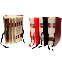 Mariola Carpeta Fuelle Acordeón Folio A-Z-1-31 Cartón Forrado Geltex Cierre Cinta Negro