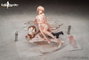 Girls Frontline Estatua 1/7 OTs-14 Divinely-Favoured Beauty Heavy Damage Ver. 14 cm