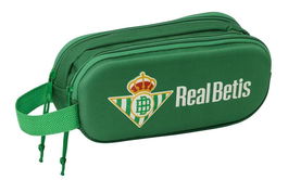 Safta Portatodo Doble 3D Real Betis Balompie 21x8x6 cm