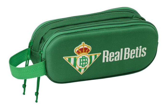 Safta Portatodo Doble 3D Real Betis Balompie 21x8x6 cm