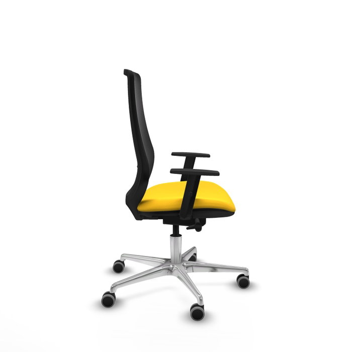 PIQUERAS Y CRESPO Silla de oficina Mardos Sincro/Traslack Amarillo y Negro PIQUERAS Y CRESPO Silla de oficina Mardos Sincro/Traslack Amarillo y Negro