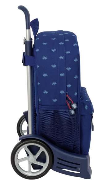 Mochila Escolar con Ruedas Harry Potter Captain Azul marino 32 x 43 x 14 cm