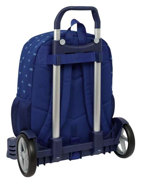 Mochila Escolar con Ruedas Harry Potter Captain Azul marino 32 x 43 x 14 cm