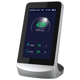 Levenhuk Wezzer Air MC60 Monitor de calidad del aire Plata