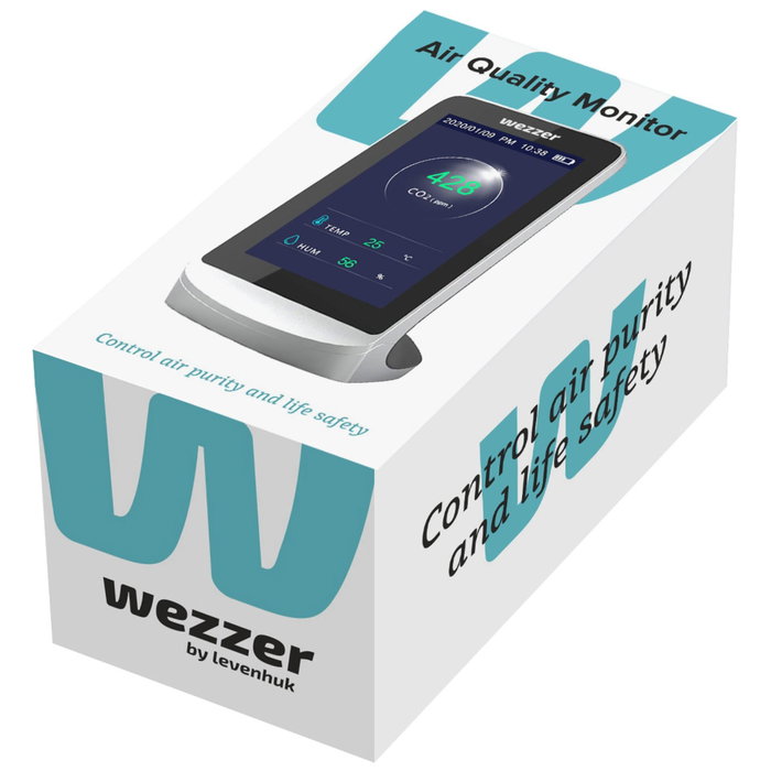 Levenhuk Wezzer Air MC60 Monitor de calidad del aire Plata