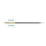 EFB Elektronik Cable de Fibra Óptica OS2 Monomodo LC-LC 12E 10m