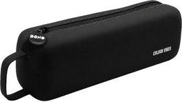 DOHE Portatodo de silicona simple negro Colour Vibes