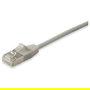 EQUIP Patch Cord Cat6A SlimFlex F/FTP 0.15 m Beige LSZH RJ45 Plug and Play, 10GBase-T, PoE+