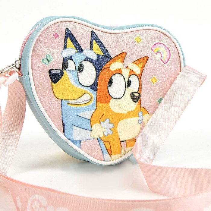 Cerdá Bolso Corazón Bluey Pink